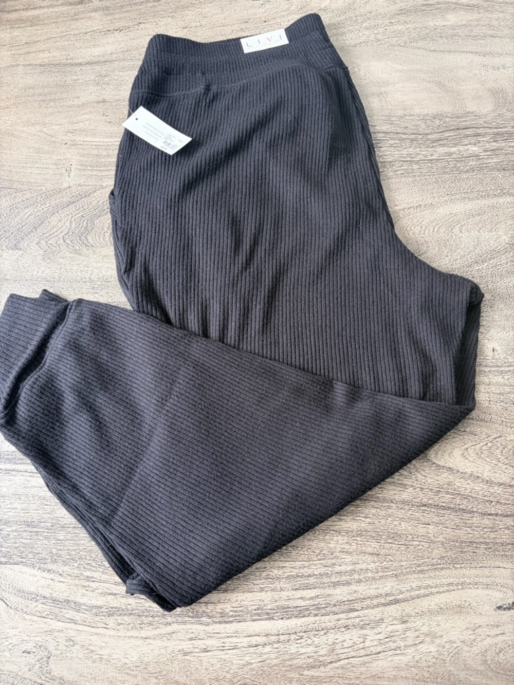Lane Bryant Livi Rib Knit Joggers Size 14/16 NWT